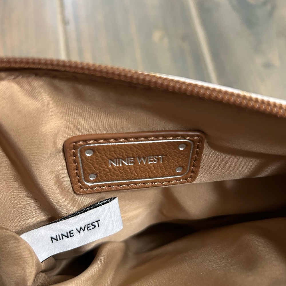 White and beige Crossbody handbag by NineWest - Picture 12 of 12